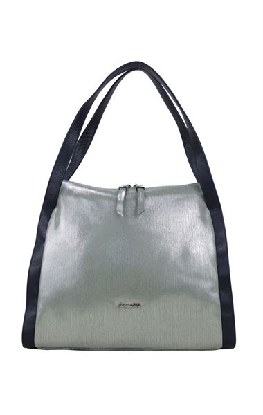 Hakiki Deri Kadın El Omuz Askılı Çanta 2187 Su Yeşili