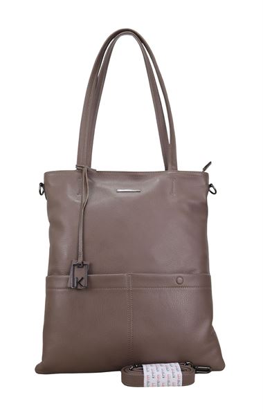 Vizon Hakiki Deri Kadın El Omuz Askılı Çanta 2531