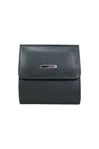 Koyu Yeşil Hakiki Deri Kadın Cüzdan 10660