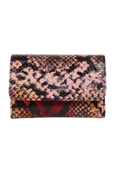 Kırmızı & Pembe Hakiki Deri Kadın Cüzdan 2006