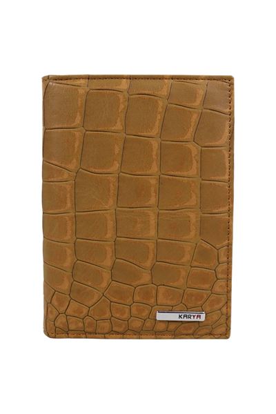 Hakiki Deri Unisex Ruhsatlık 04283 Camel